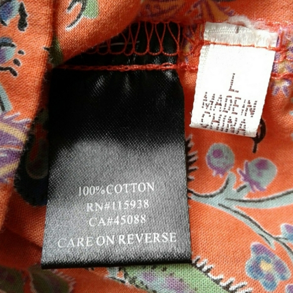 Deja Vu Tank Top Floral Lace Cotton - Picture 5 of 6